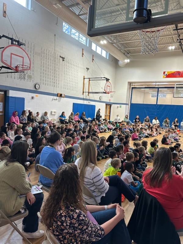 Students play jeapardy as whole school