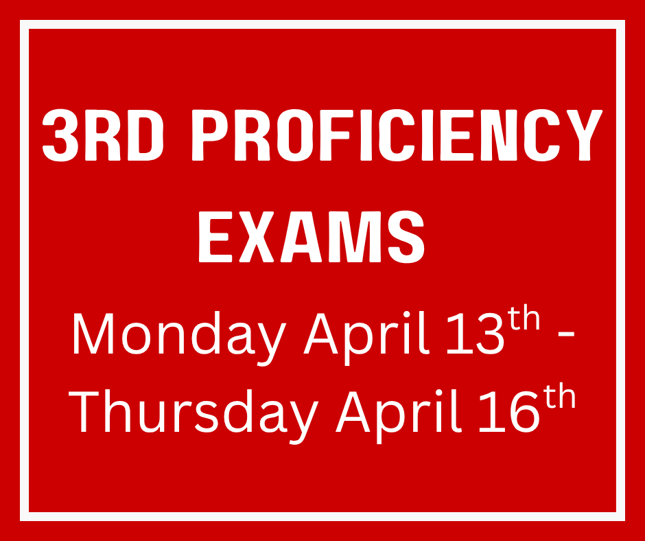 Proficiency Exams