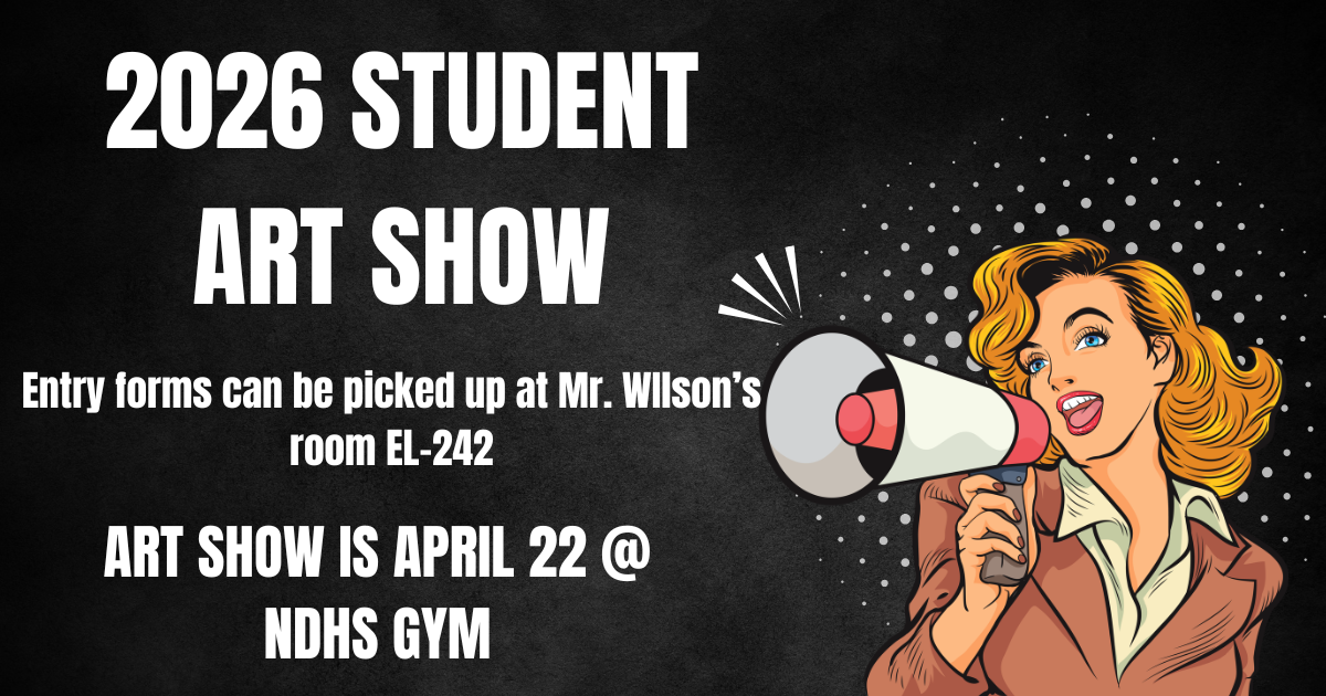 NDHS Student Art Show
