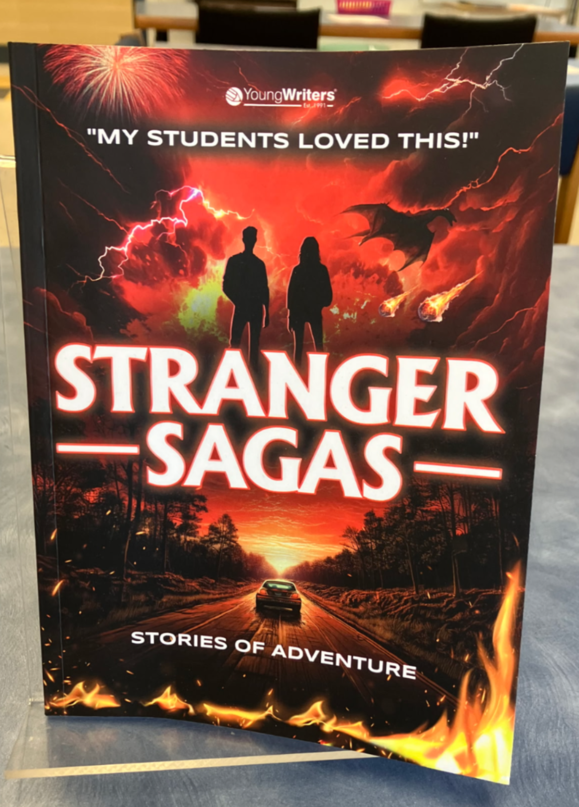 The cover of the Stranger Sagas: Stories of Adventure book
