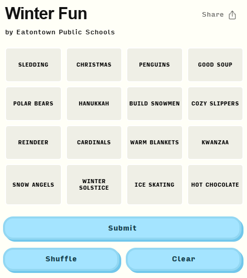 Back to School Connections