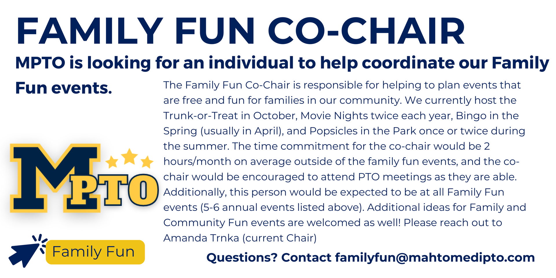 Family Fun Co-Chair