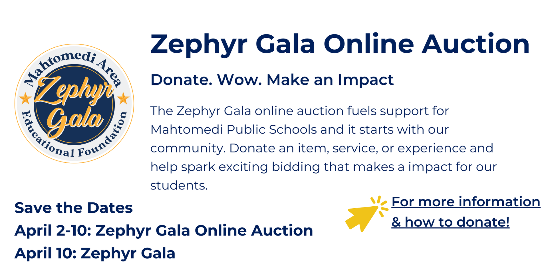 Zephyr Gala Online Auction