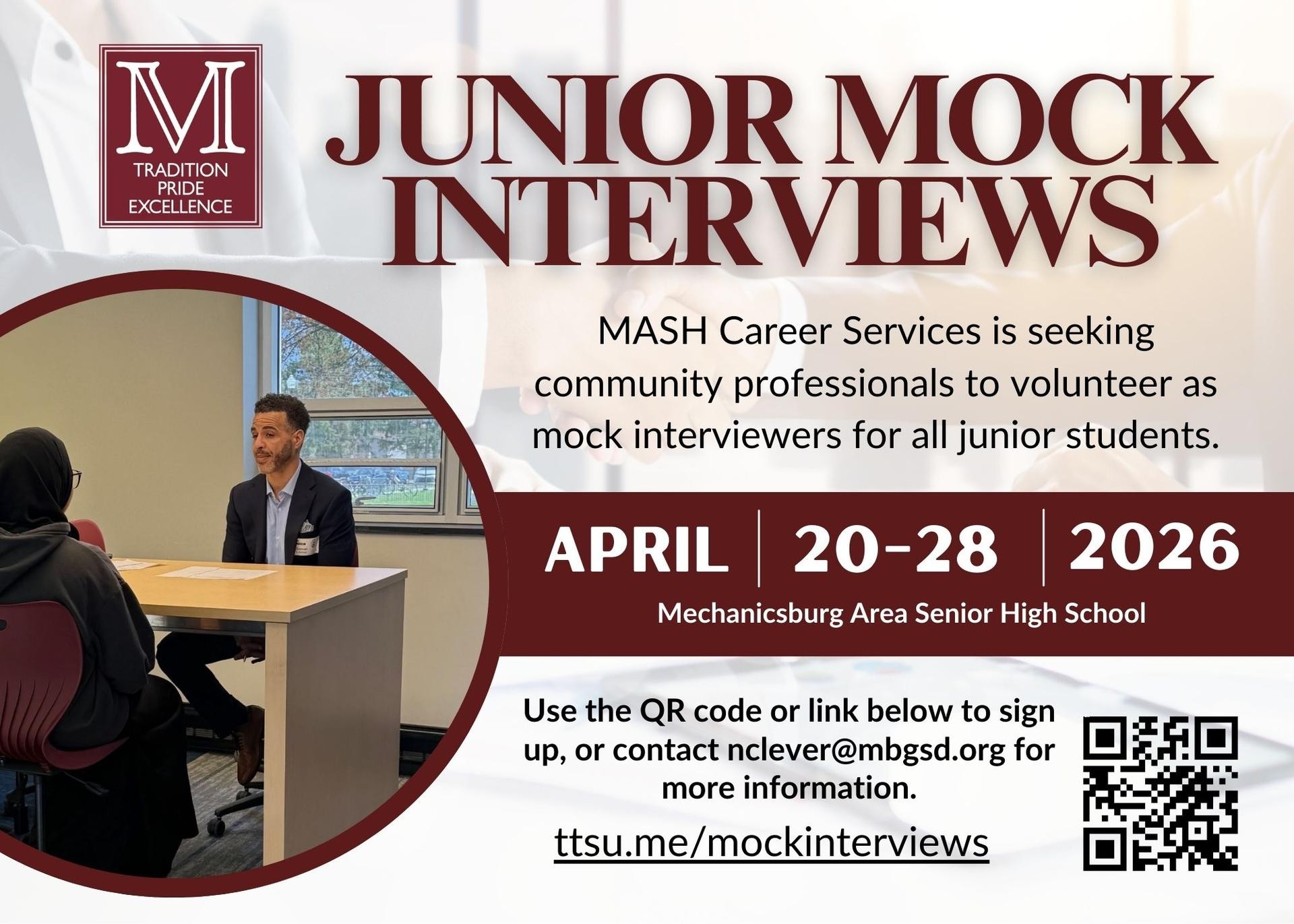 jr mock interview info