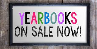 Yearbooks on sale now!