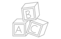 childrens blocks icon