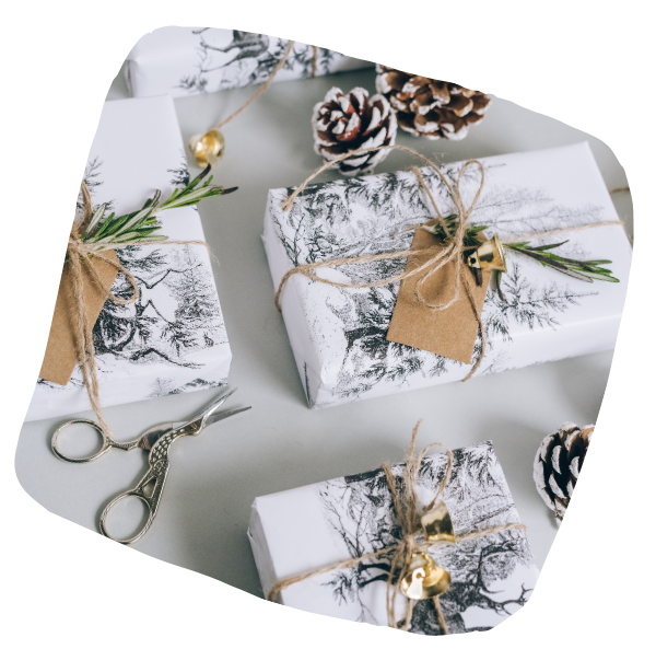 Holiday gift request form graphic