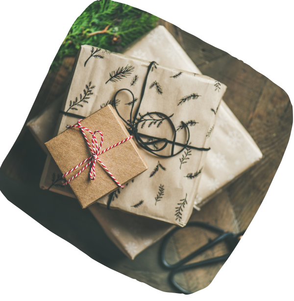 Holiday gift Sponsor graphic