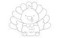 young turkey icon