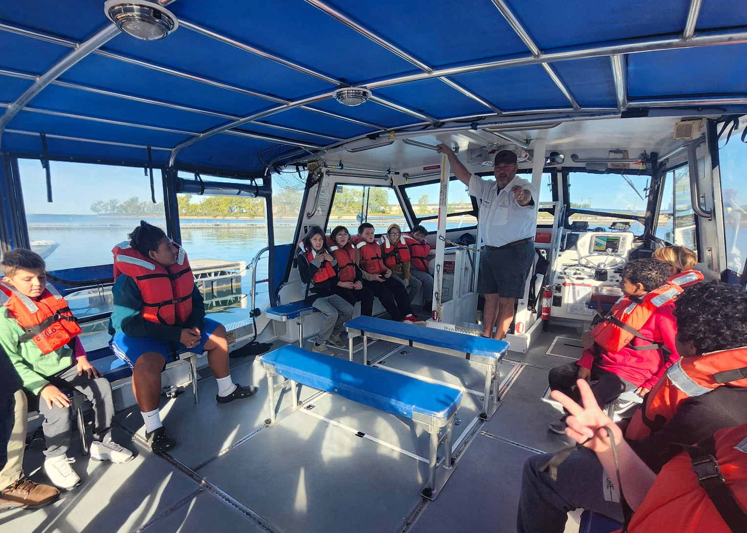 Students participate in fishing club