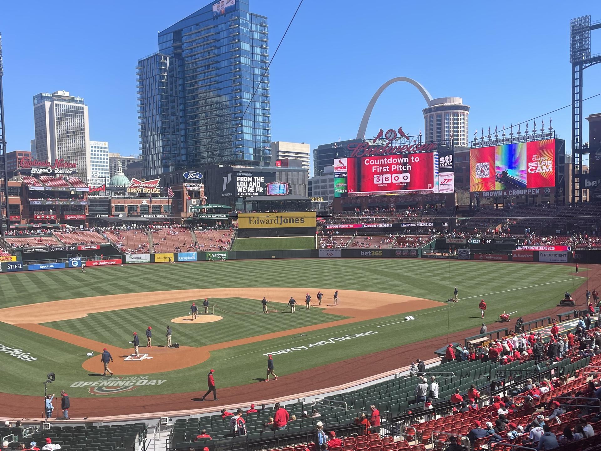 St. Louis cardinals opening day