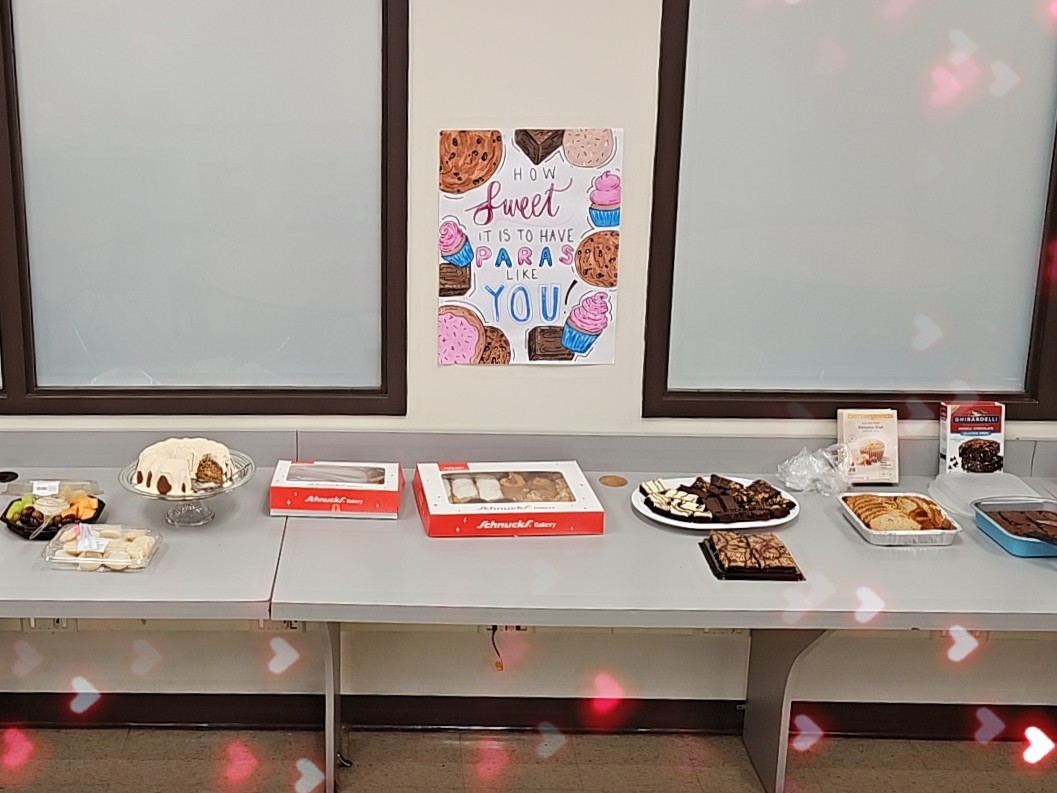 Paraprofessional Appreciation Day treats