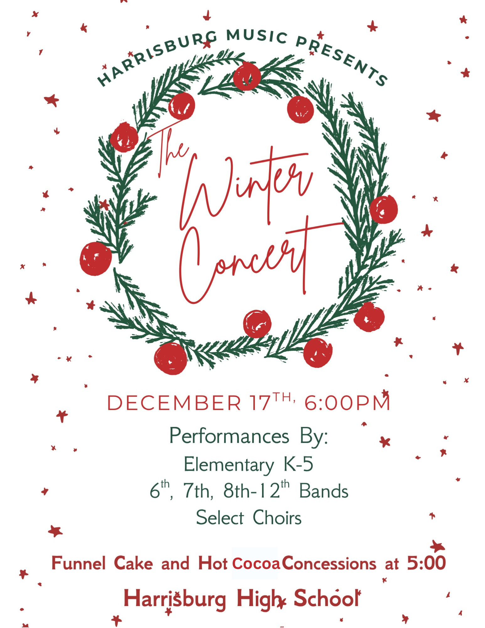 Christmas Program Flyer