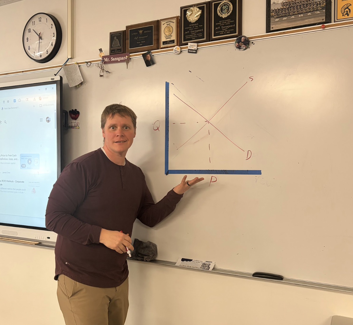 Photo of teacher