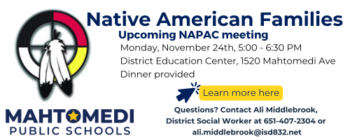 Native American Families meeting