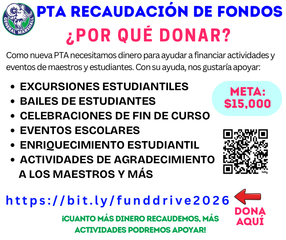 PTA Meeting Flyer Spanish