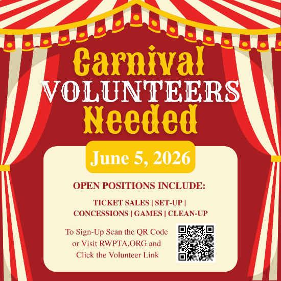 Carnival Volunteers Needed Poster
