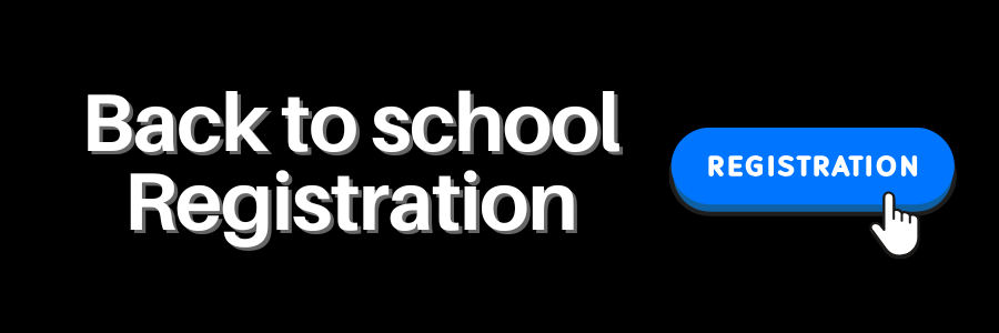 Decorative Header: Back to school Registration