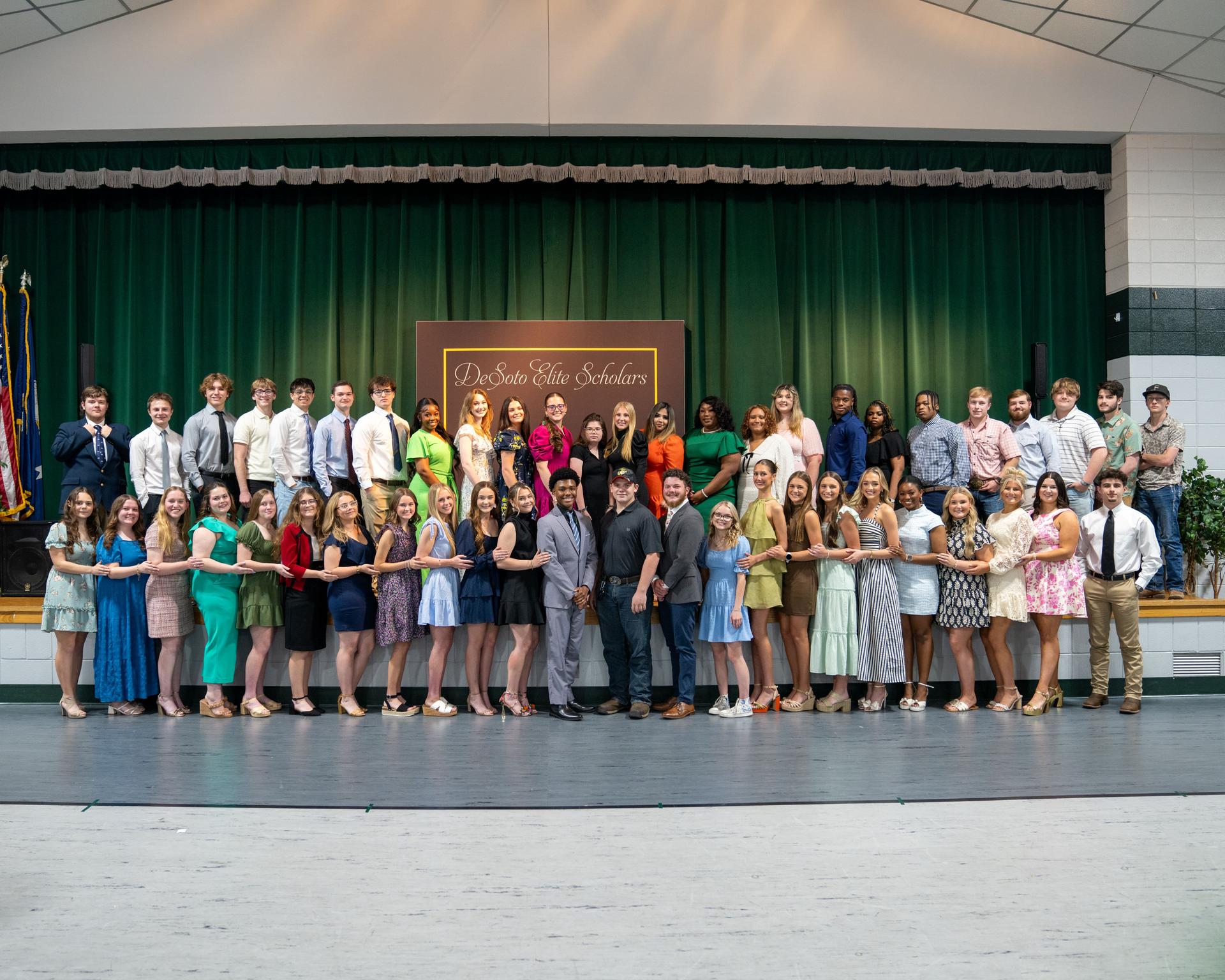 Group of Students Elite Scholars 