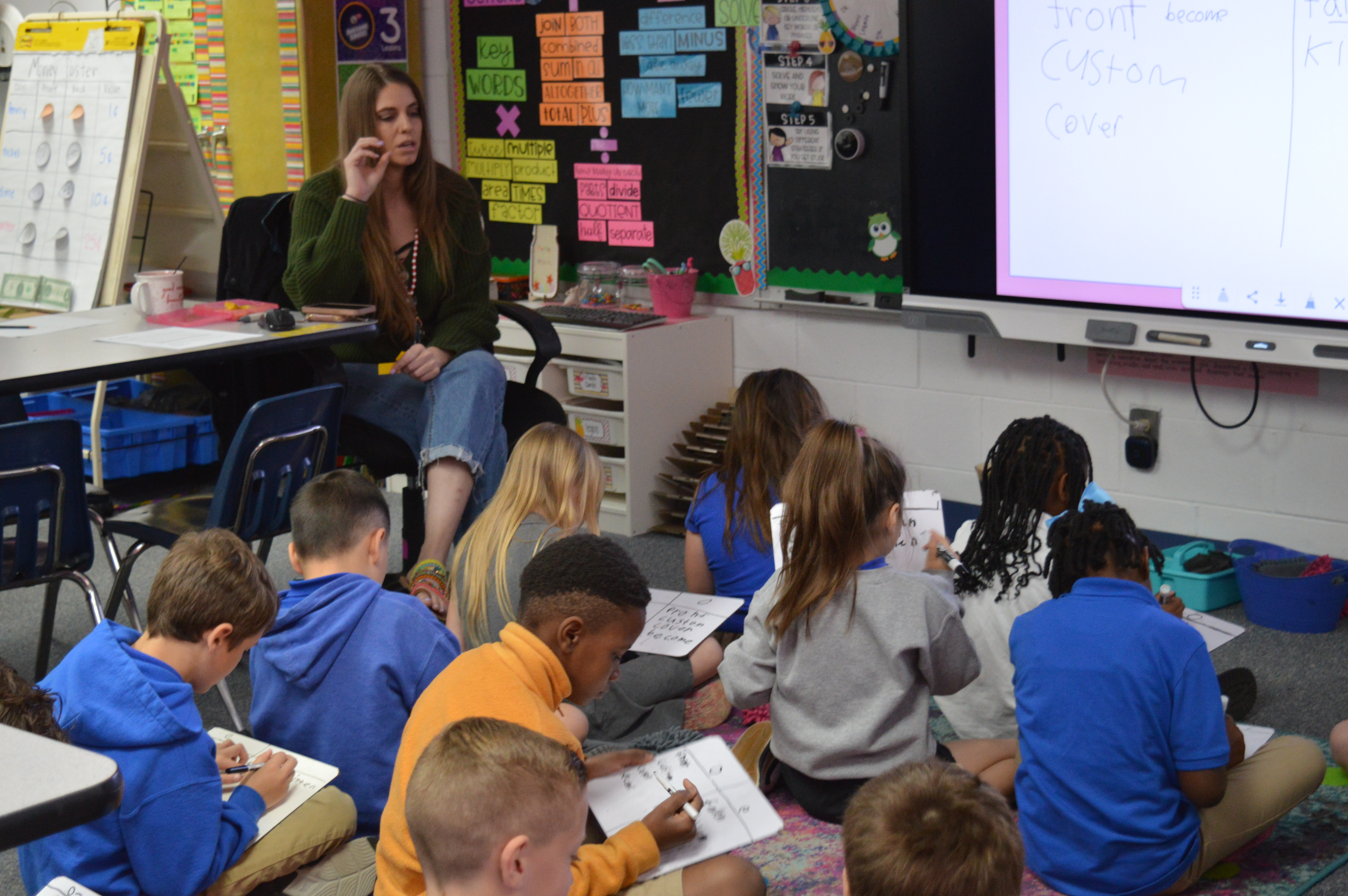 Teacher led whole group activity 
