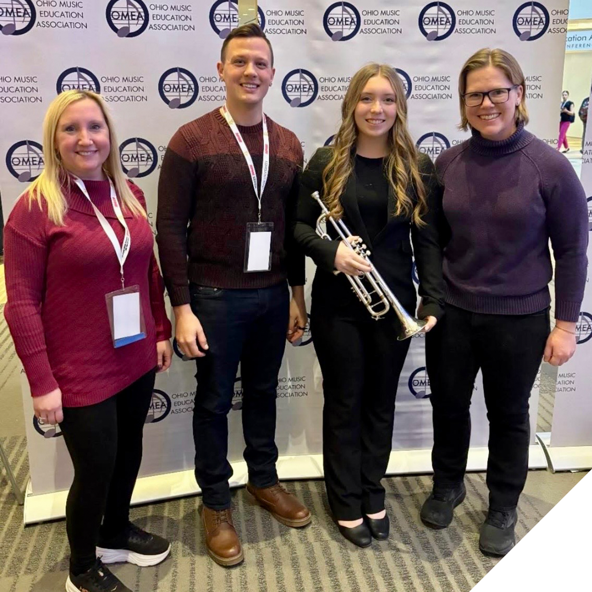 HS student and staff