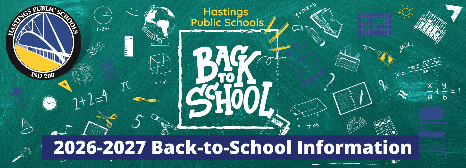 Back to school header