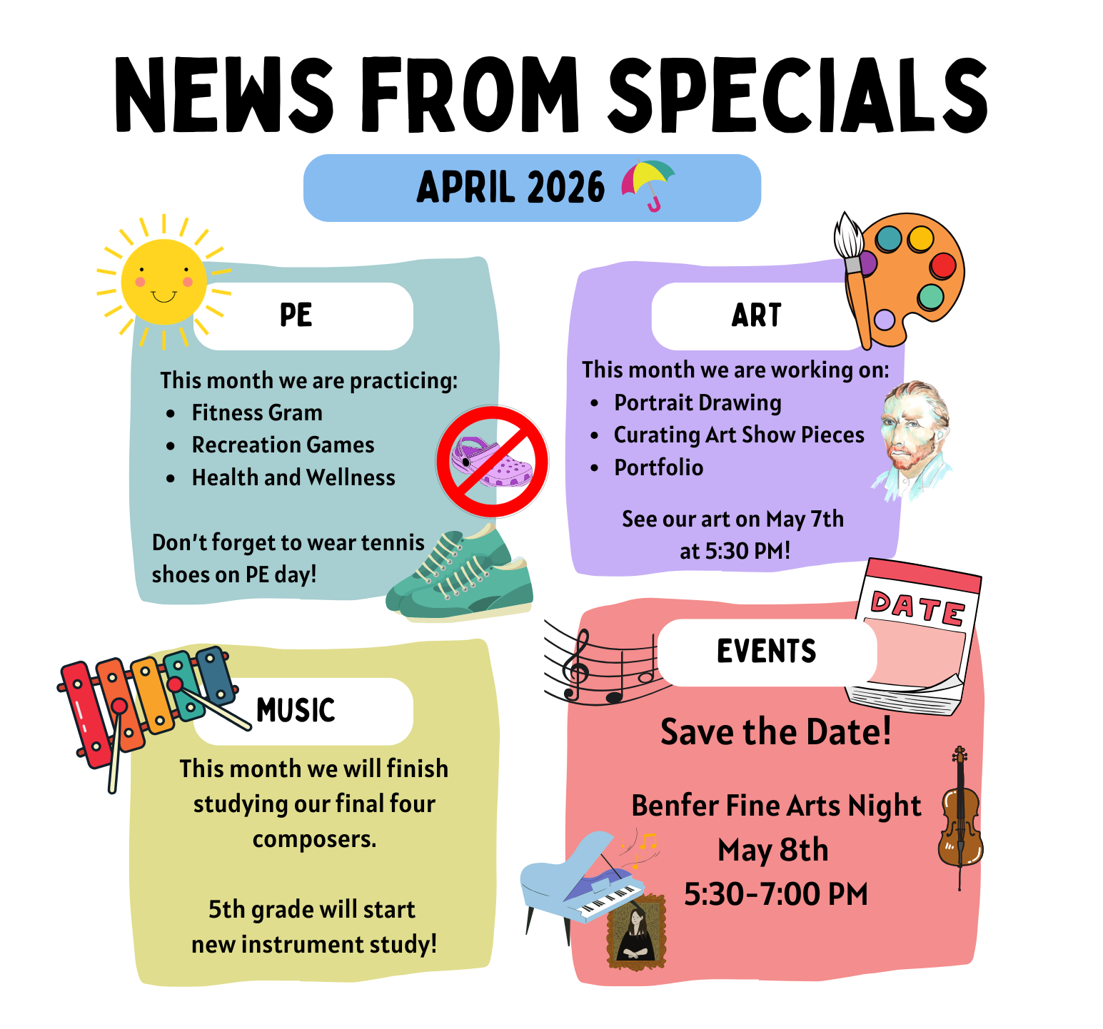 specials news october