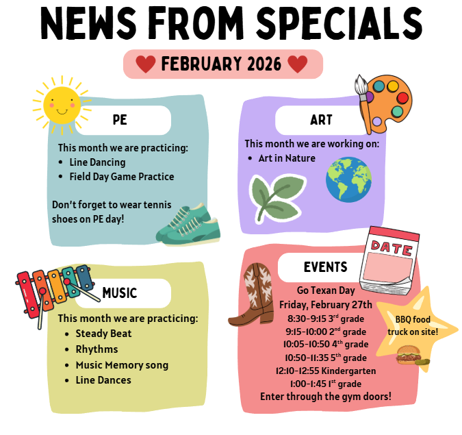 specials news october