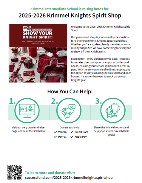 Spirit Shop Flyer