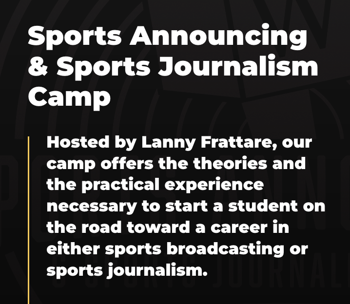 Announcing and Journalism Camp