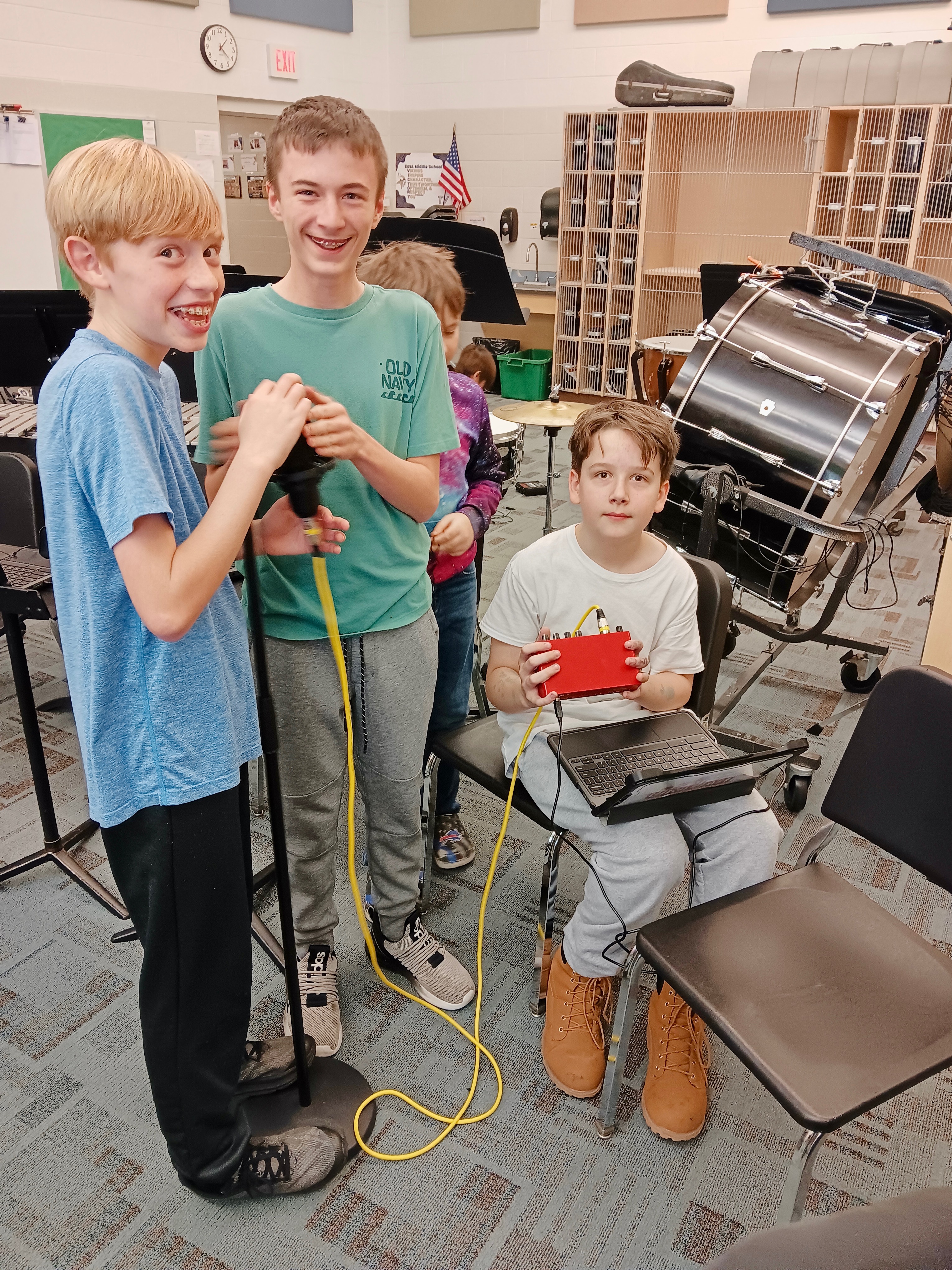 Music Production Class at East