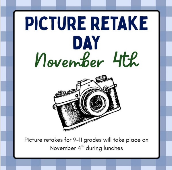 Picture Retakes: November 4, 2025