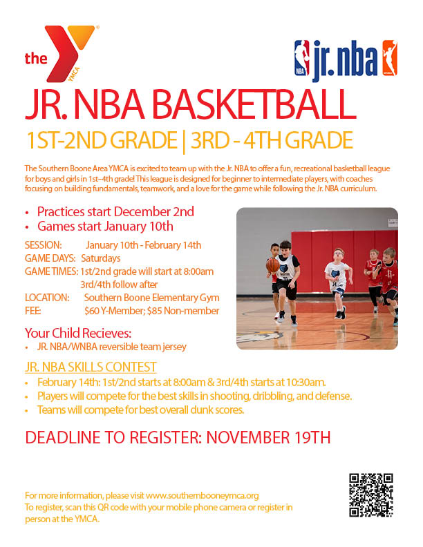 YMCA Basketball Flyer