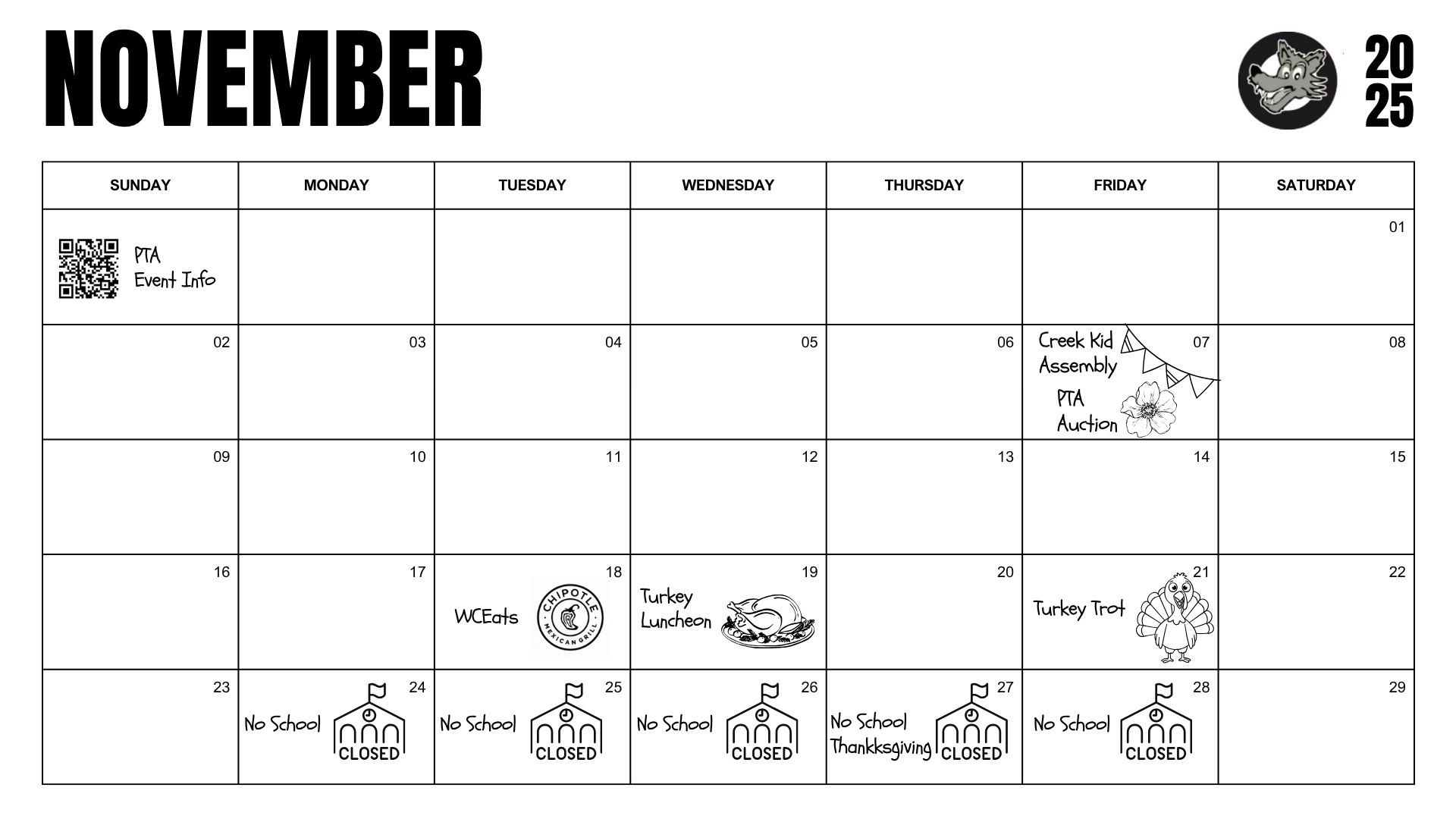 november 2025 calendar