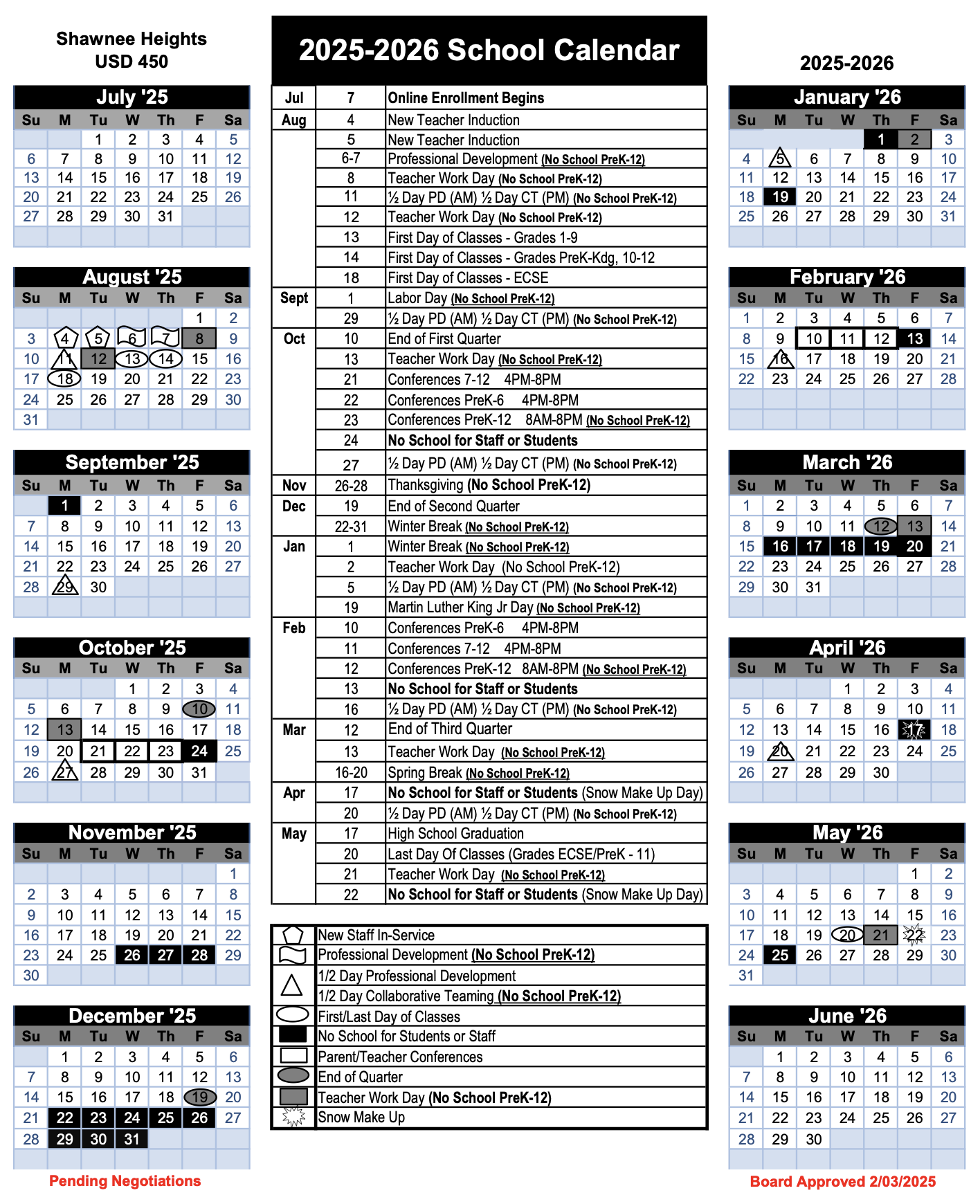 25-26 Year at a Glance