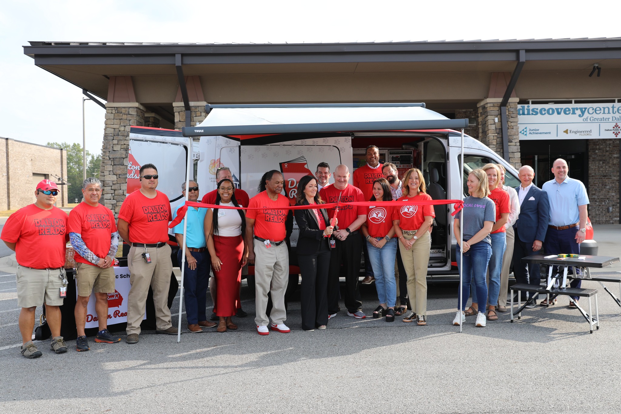 Dalton Public Schools Dedicates "Dalton Reads!" Mobile Library On Georgia Reads Day