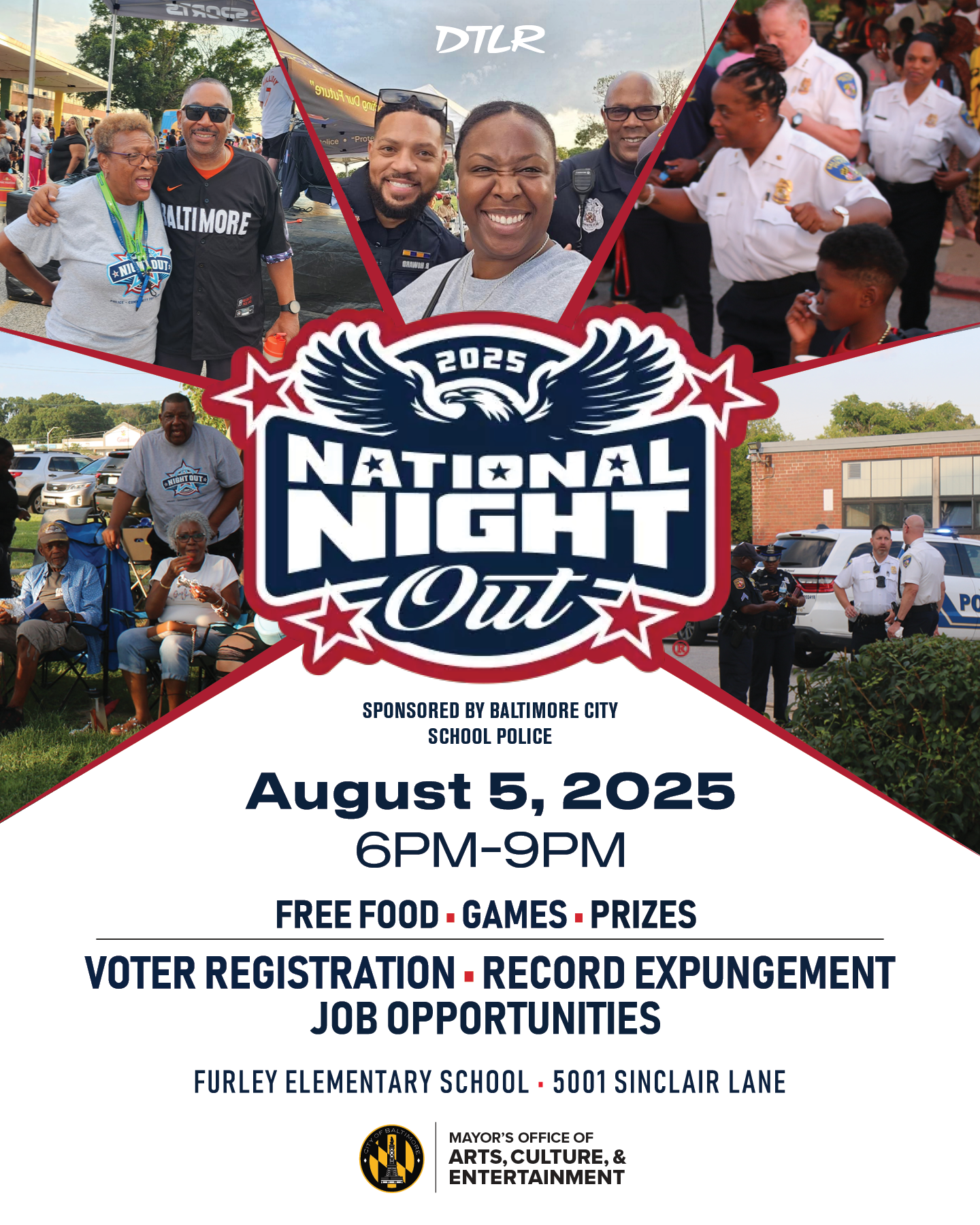 Evento National Night Out esta noche