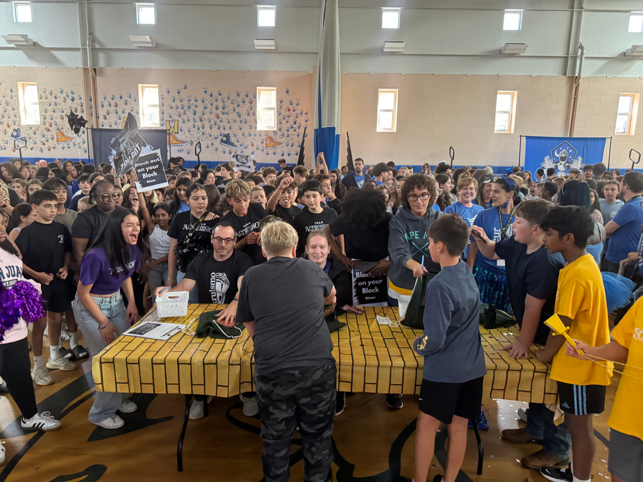 AWMS House Sorting Day