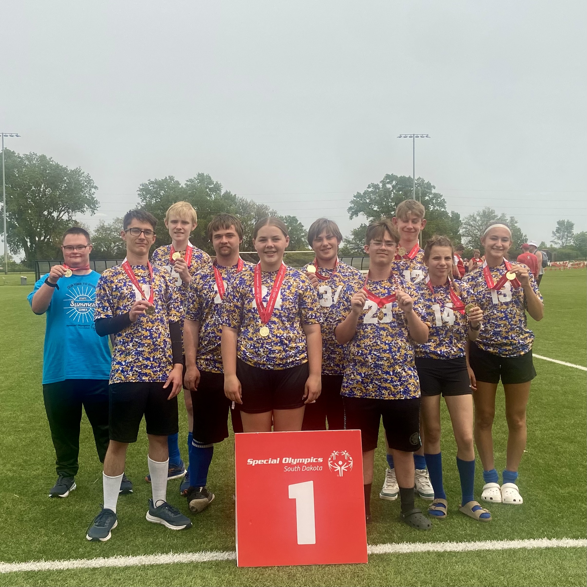 Golden Eagle Special Olympics Team