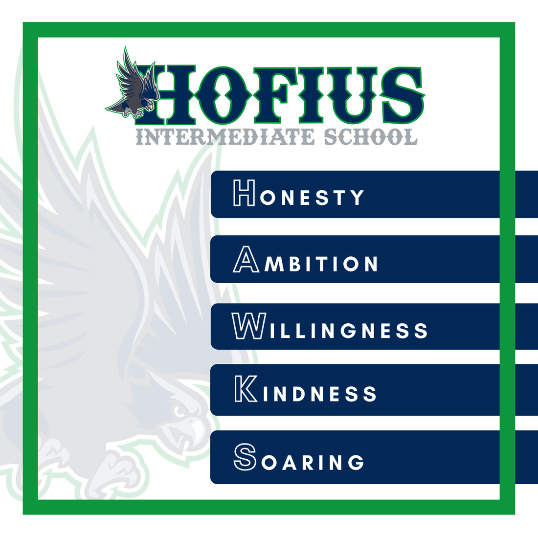 Hawks Core Values