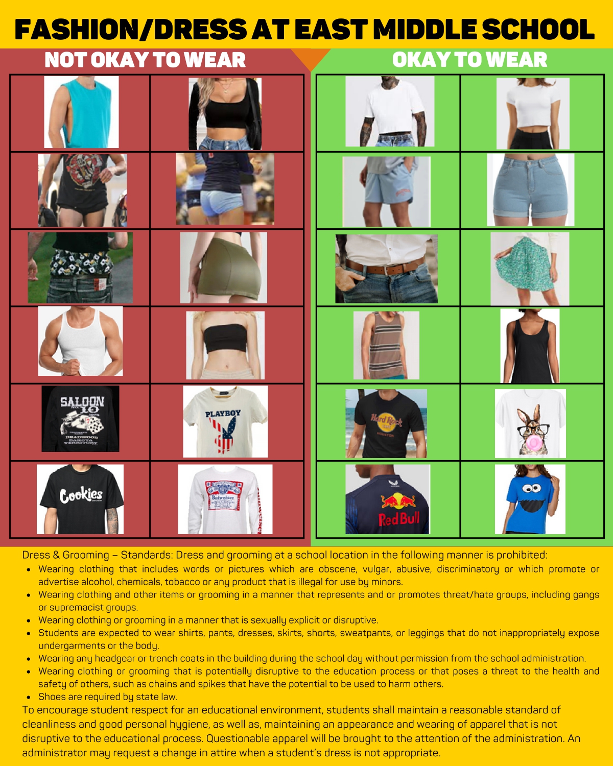 Dress code policy 