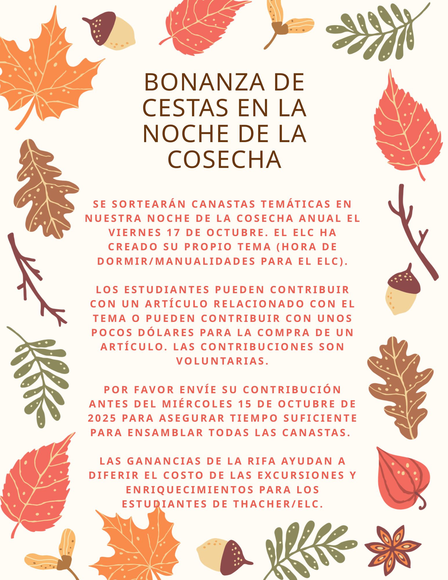 Spanish Harvest Night