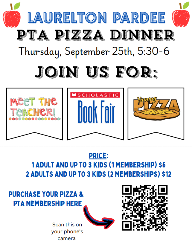 PTA Pizza Dinner