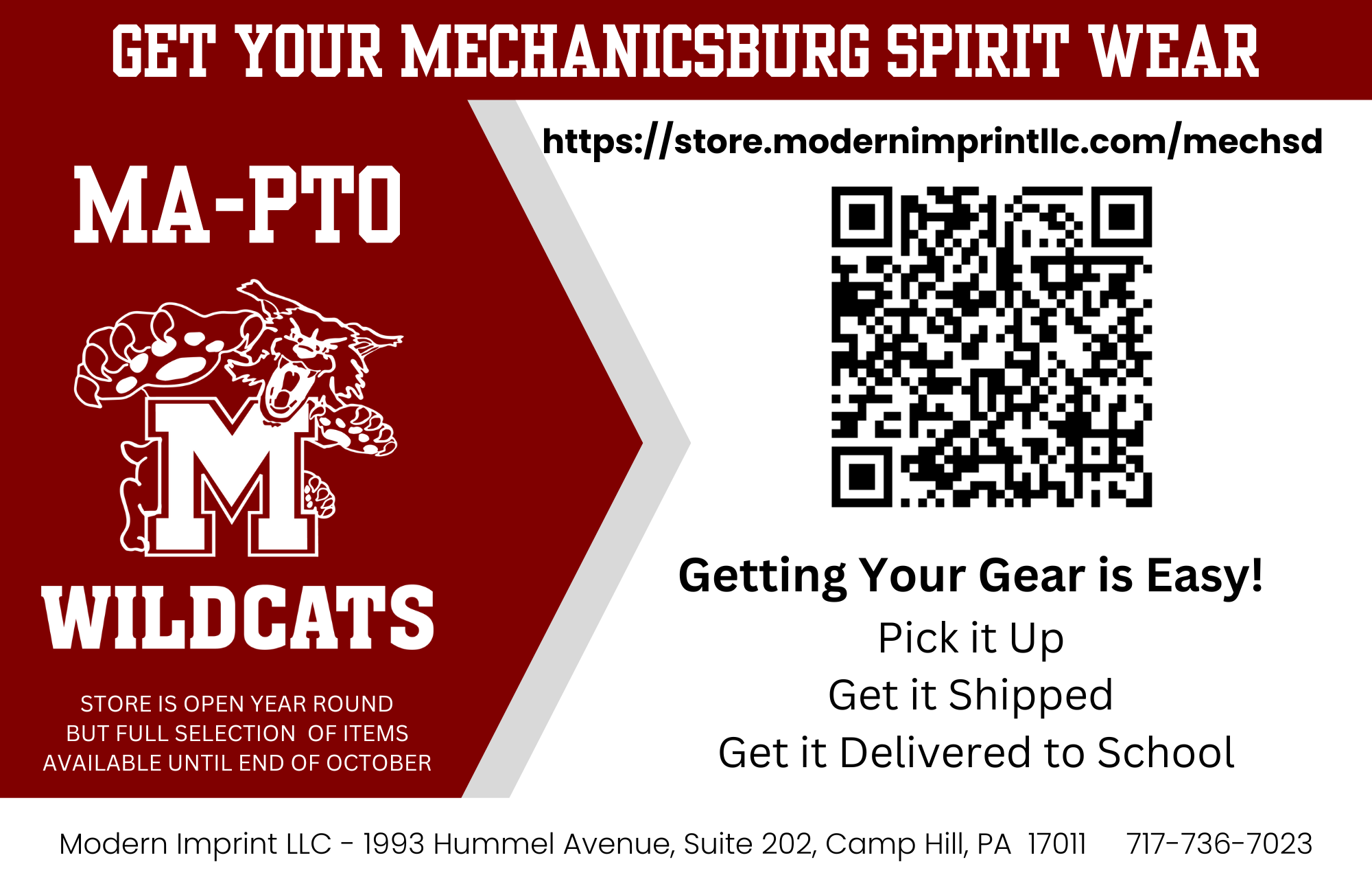 MAPTO Spirit Wear Store