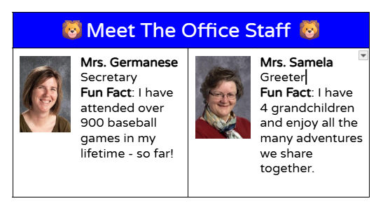 meet the staff
