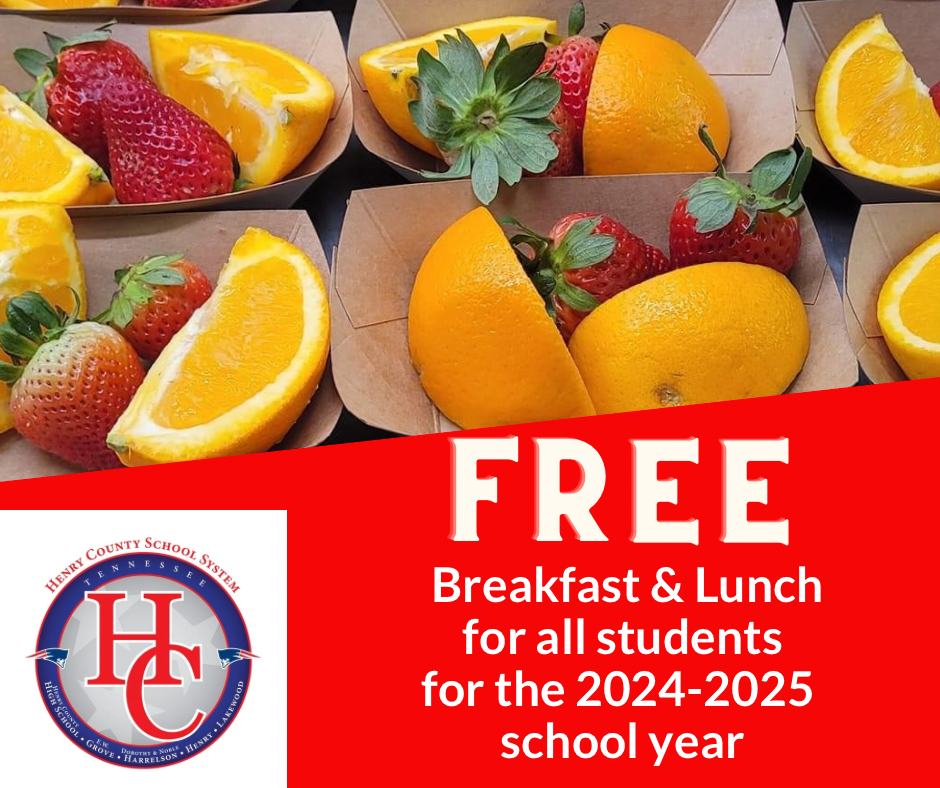 Free breakfast & lunch for all students