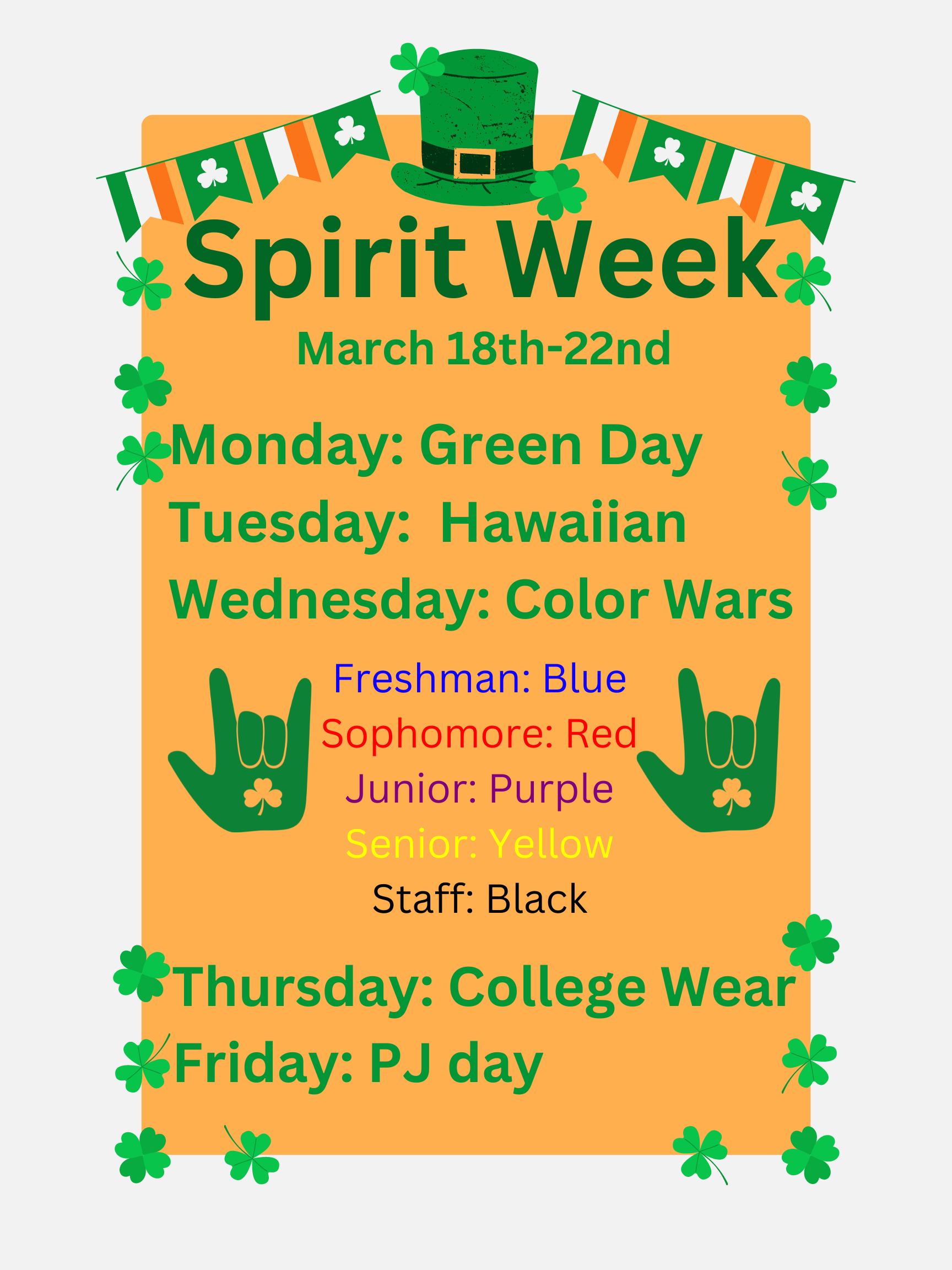 spirit week