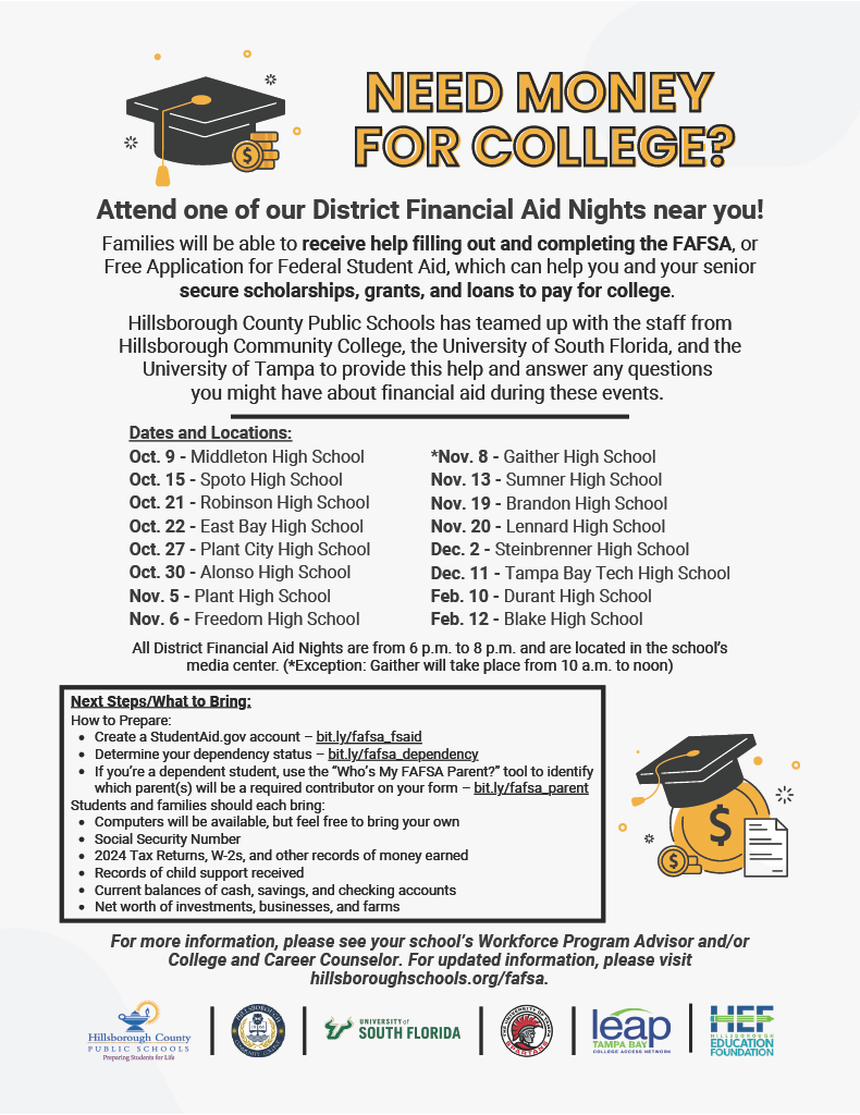 need money for college