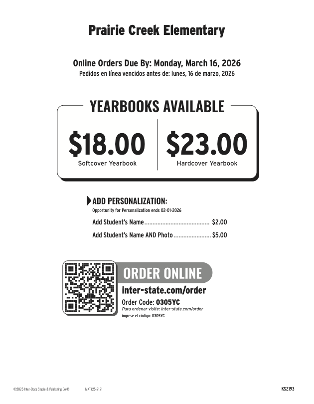 Yearbook Order