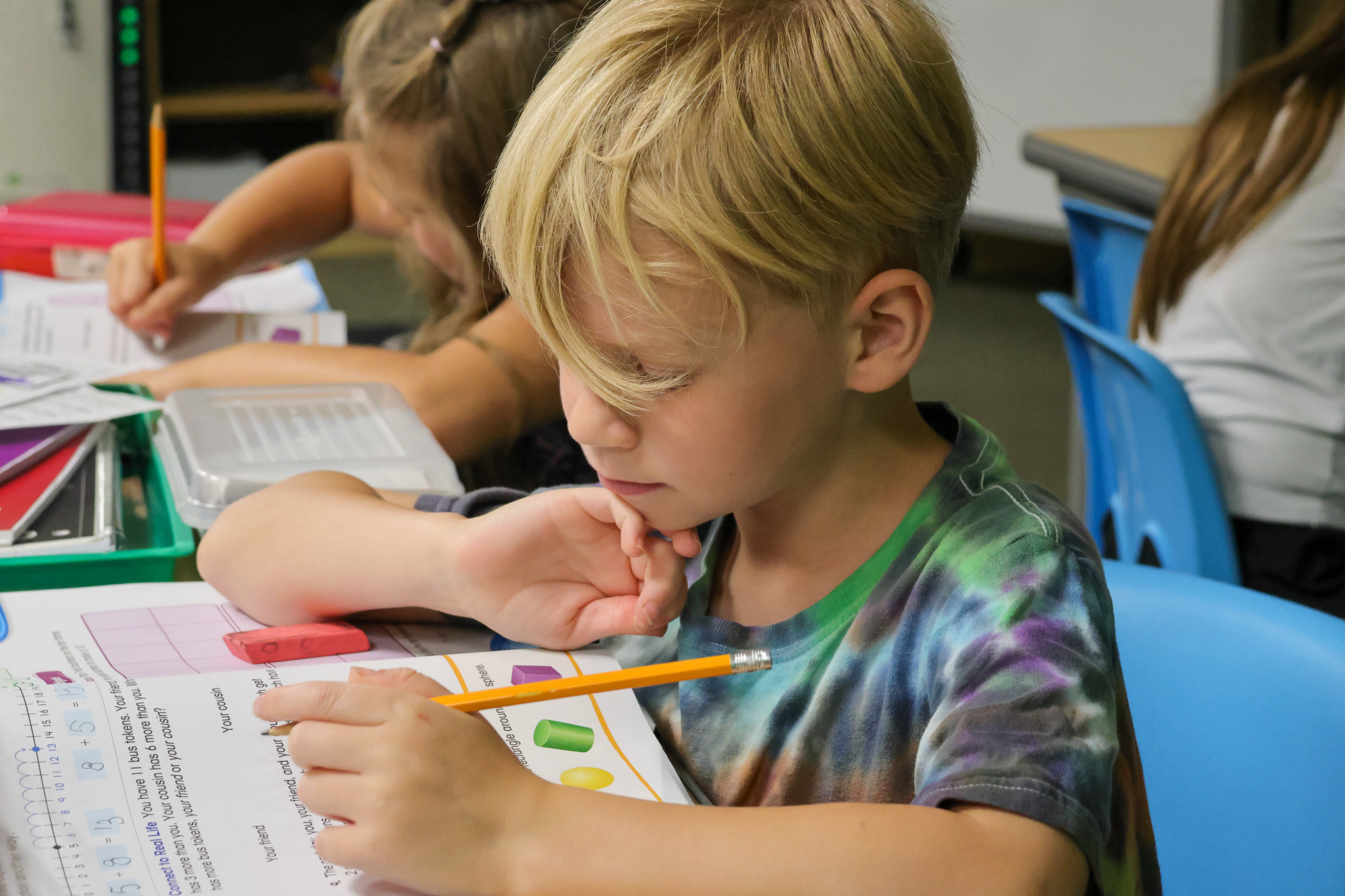 Kids in the classroom